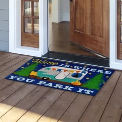 Home Is Where You Park It Coir Everyday Doormat 30" X 18" Indoor Outdoor Briarwood Lane