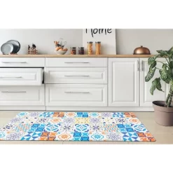 World Rug Gallery Geometric Tile Anti-Fatigue Standing Mat -Rug Sales Store GUEST 01394781 ac7d 46cd b78f fe6895aacd7d