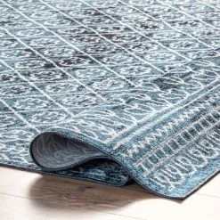 NuLOOM Prestyn Machine Washable Faded Trellis Area Rug -Rug Sales Store GUEST 0732b461 bdbe 4ed5 8a56 2263cfc71dca