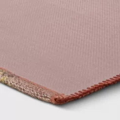 Southbury Washable Printed Diamond Persian Style Rug Rust - Threshold™ -Rug Sales Store GUEST 0937930e 7b4d 40df a390 3739f7c9d169