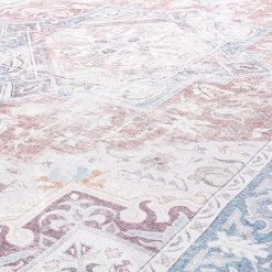 World Rug Gallery Distressed Boho Machine Washable Area Rug -Rug Sales Store GUEST 0992652a b0b8 4a47 aa7a 10ed0f0221ac