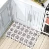 World Rug Gallery Contemporary Tile Anti-Fatigue Standing Mat