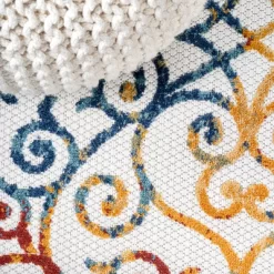 Atrani Scroll Trellis Indoor/Outdoor Area Rug - JONATHAN Y -Rug Sales Store GUEST 0cbbfbb2 a8b4 4b48 8c83 83466d2e238c