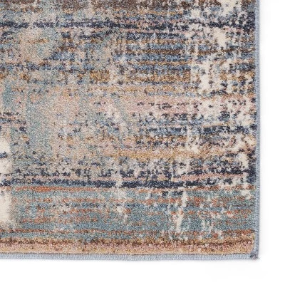 Lysandra Abstract Area Rug Blue/Tan - Jaipur Living 3 Lysandra Abstract Area Rug Blue/Tan - Jaipur Living - Image 3