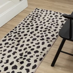 Daffodil Leopard Print Woven Rug - Threshold™ -Rug Sales Store GUEST 0efea80e 333d 4d53 ba99 3047838bb320
