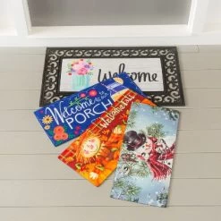 Evergreen Indoor Outdoor Doormat Bundle Set Of 5 - Frame And 4 Welcome Seasonal Inserts Pumpkins Lemonade Snowman Floral 13 Evergreen Indoor Outdoor Doormat Bundle Set Of 5 - Frame And 4 Welcome Seasonal Inserts Pumpkins Lemonade Snowman Floral -Rug Sales Store GUEST 1090b624 b17a 4d87 a30f 2e6751a90af9