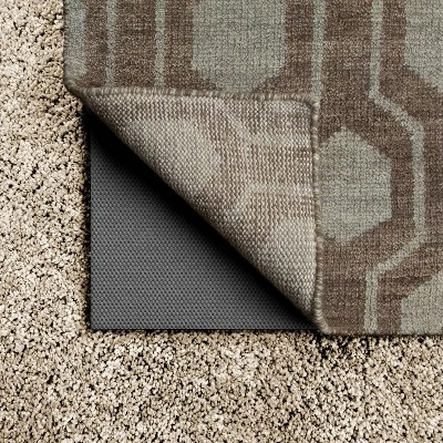 Gray Premier Solid Rug Grip Pad - Oriental Weavers 1 Gray Premier Solid Rug Grip Pad - Oriental Weavers