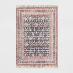 Alexandra Floral Printed Border Persian Rug Blush - Opalhouse™ -Rug Sales Store GUEST 13831d26 e9c0 4d66 95de 449574be25e7