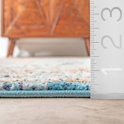 NuLOOM Brynn Petalled Medallion Area Rug 4 NuLOOM Brynn Petalled Medallion Area Rug - Image 4