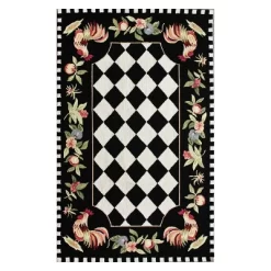 Angla Rooster Kitchen Area Rug Black - NuLOOM 18 Angla Rooster Kitchen Area Rug Black - NuLOOM -Rug Sales Store GUEST 1808dbdf ae83 41cd bd70 c902f2b17be0