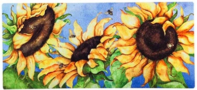 Evergreen Flag Sassafras Doormat Seasonal Spring, Summer, Winter Fall Floormat And Tray Set Of 5 3 Evergreen Flag Sassafras Doormat Seasonal Spring, Summer, Winter Fall Floormat And Tray Set Of 5 - Image 3