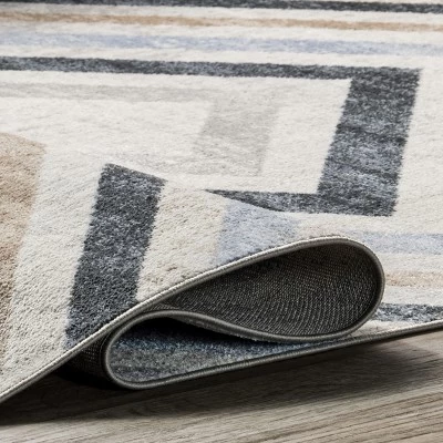 NuLOOM Akari Transitional Diamond Machine Washable Area Rug 3 NuLOOM Akari Transitional Diamond Machine Washable Area Rug - Image 3