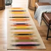Laila Dhurrie Stripe Area Rug - Safavieh