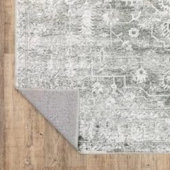 Micah Washable Distressed Oriental Indoor Area Rug Gray/Ivory - Captiv8e Designs -Rug Sales Store GUEST 24f1f18c 47d0 4a51 a4d0 b3e50f7c1258