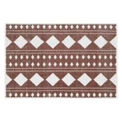 Sussexhome Diamond Collection Cotton Heavy Duty Low Pile Area Rug , 2' X 3' -Rug Sales Store GUEST 2663ee4a 45ea 483f b509 e5621e37531c