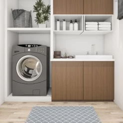 World Rug Gallery Modern Trellis Pattern Anti Fatigue Standing Mat -Rug Sales Store GUEST 26b4a75a 6e9d 46d0 9c5f f5fd59a31e9b