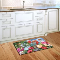 Birds And Mailbox Spring Doormat Floral Indoor Outdoor 30" X 18" Briarwood Lane -Rug Sales Store GUEST 2a42a92e cbaf 4eaa a239 5597daef97e8