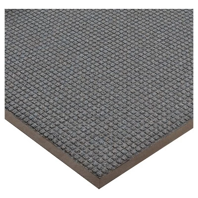 2'x3' Solid Dotted Doormat Blue/Black - HomeTrax 3 2'x3' Solid Dotted Doormat Blue/Black - HomeTrax - Image 3