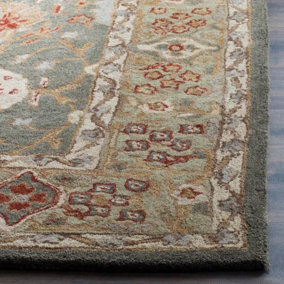 Anatolia AN516 Hand Tufted Traditional Area Rug - Safavieh 1 Anatolia AN516 Hand Tufted Traditional Area Rug - Safavieh