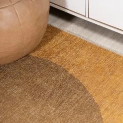 Demie Minimalist Graphic Circle Machine-Washable Area Rug - JONATHAN Y -Rug Sales Store GUEST 33aa25bc 2303 4266 9092 cf2088733458