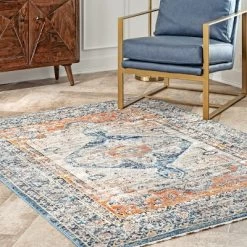 NuLOOM Brynn Petalled Medallion Area Rug