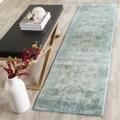 2'3"x8' Runner Valencia Rug Light Blue/Turquoise - Safavieh 8 2'3"x8' Runner Valencia Rug Light Blue/Turquoise - Safavieh -Rug Sales Store GUEST 33cfe94c 832d 4f24 aebf 64f6f090e53c