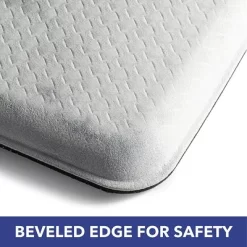 J&V TEXTILES Anti Fatigue Kitchen Mat Cushioned Anti Fatigue, Non Slip Waterproof Mat Standing Desk, 20x36x1/2 Inches (Wineology)