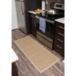 BirdRock Home Indoor/Outdoor Floor Runner - 24 Inches X 60 Inches - Tan -Rug Sales Store GUEST 3c066581 54df 4e27 8609 42e67264c3b3