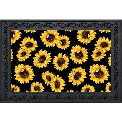 Sunflowers Summer Doormat Indoor Outdoor 30" X 18" Briarwood Lane 1 Sunflowers Summer Doormat Indoor Outdoor 30" X 18" Briarwood Lane