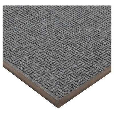 3'x4' Solid Doormat Blue/Black - HomeTrax 3 3'x4' Solid Doormat Blue/Black - HomeTrax - Image 3