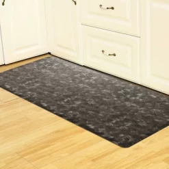J&V TEXTILES Medallion Embossed Anti-Fatigue Stain-Resistant Cushioned Floor Mats