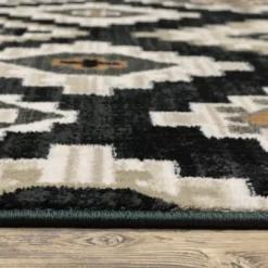 Gabriella Southwestern Diamonds Charcoal/Ivory - Captiv8e Designs 10 Gabriella Southwestern Diamonds Charcoal/Ivory - Captiv8e Designs -Rug Sales Store GUEST 44626fd7 a5ea 4a9b bdd9 338e6794f88d