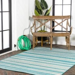 Castara Wavy Stripe Modern Indoor/Outdoor Area Rug - JONATHAN Y -Rug Sales Store GUEST 45166b95 7f5b 4a39 827c dc294d7f53c6