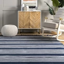 NuLOOM Rowen Striped Cotton Tassel Area Rug 21 NuLOOM Rowen Striped Cotton Tassel Area Rug -Rug Sales Store GUEST 459ebd92 f725 46ee b3c7 75f4ce473b0b