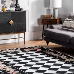 Angla Rooster Kitchen Area Rug Black - NuLOOM 17 Angla Rooster Kitchen Area Rug Black - NuLOOM -Rug Sales Store GUEST 462aaaff 8199 4a16 b79d f3fa37125605