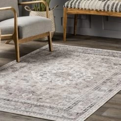 NuLOOM Davi Faded Stain-Resistant Machine Washable Area Rug -Rug Sales Store GUEST 4655be89 2734 4a42 9fc0 f812d1c669b9