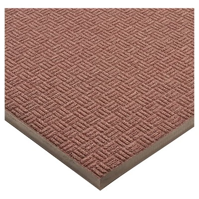 3'x4' Solid Doormat Burgundy/Black - HomeTrax 4 3'x4' Solid Doormat Burgundy/Black - HomeTrax - Image 4