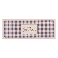 World Rug Gallery Gather Plaid Anti-Fatigue Standing Mat -Rug Sales Store GUEST 481bc746 fefc 40be 99cb 9f271bf188bb