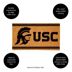 Evergreen University Of Southern California Logo Turf Mat, Brown- 28 X 16 Inches Indoor Outdoor Doormat -Rug Sales Store GUEST 49cf50ae d0c7 418c b412 b5905d05cf4e