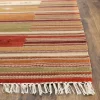 2'3"x10' Geometric Design Woven Runner Burgundy - Safavieh
