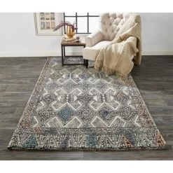 Arazad Transitional Geometric Area Rug