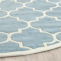 Brandy Quatrefoil Design Tufted Area Rug - Safavieh