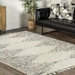 NuLOOM Bria Moroccan Diamond Tassel Area Rug -Rug Sales Store GUEST 4e1820bf dca3 4e1a 9de5 425c43b15d04