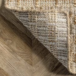 NuLOOM Delaney Hand Woven Striped Jute Area Rug -Rug Sales Store GUEST 50092cc6 28cd 403b 9be7 08f7788b3423