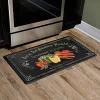 Les Legumes 20" X 36" Oil & Stain Resistant Anti-Fatigue Kitchen Floor Mat