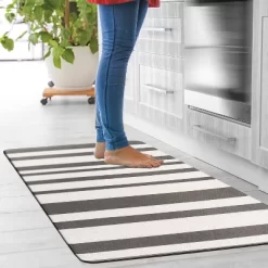 World Rug Gallery Contemporary Striped Anti-Fatigue Standing Mat -Rug Sales Store GUEST 51534f19 cb6e 406a b24c e02aec1dbf7e
