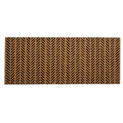 Fishbone Indoor/Outdoor Coir Doormat Black/Natural - Entryways -Rug Sales Store GUEST 56367ed7 4788 4344 afdb 984590986aa4