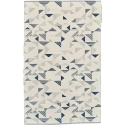 Bashia Modern Argyle Area Rug