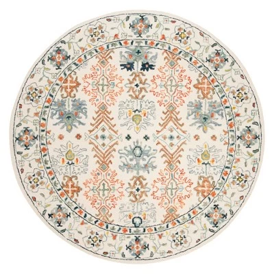 Ashley Medallion Tufted Accent Rug - Safavieh 6 Ashley Medallion Tufted Accent Rug - Safavieh - Image 6