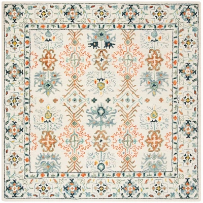 Ashley Medallion Tufted Accent Rug - Safavieh 7 Ashley Medallion Tufted Accent Rug - Safavieh - Image 7